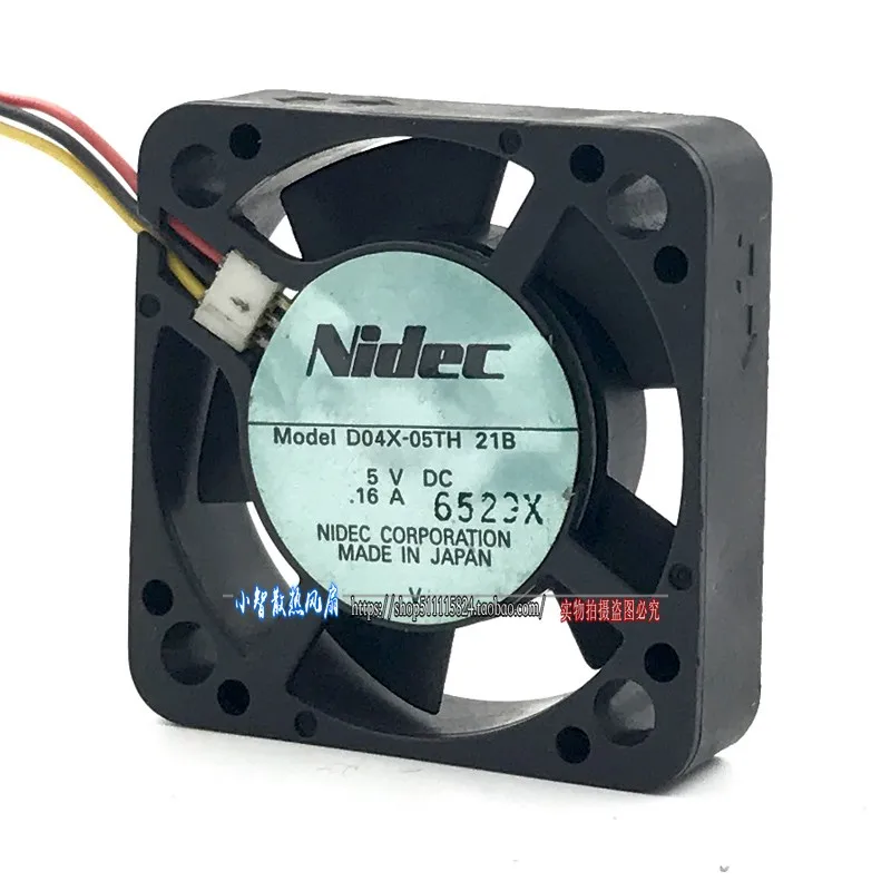 ORIGINAL D04X-05TH 21B 5V 0.16A 4010 40*40*10mm KIPAS PENDINGIN BARU RADIATOR