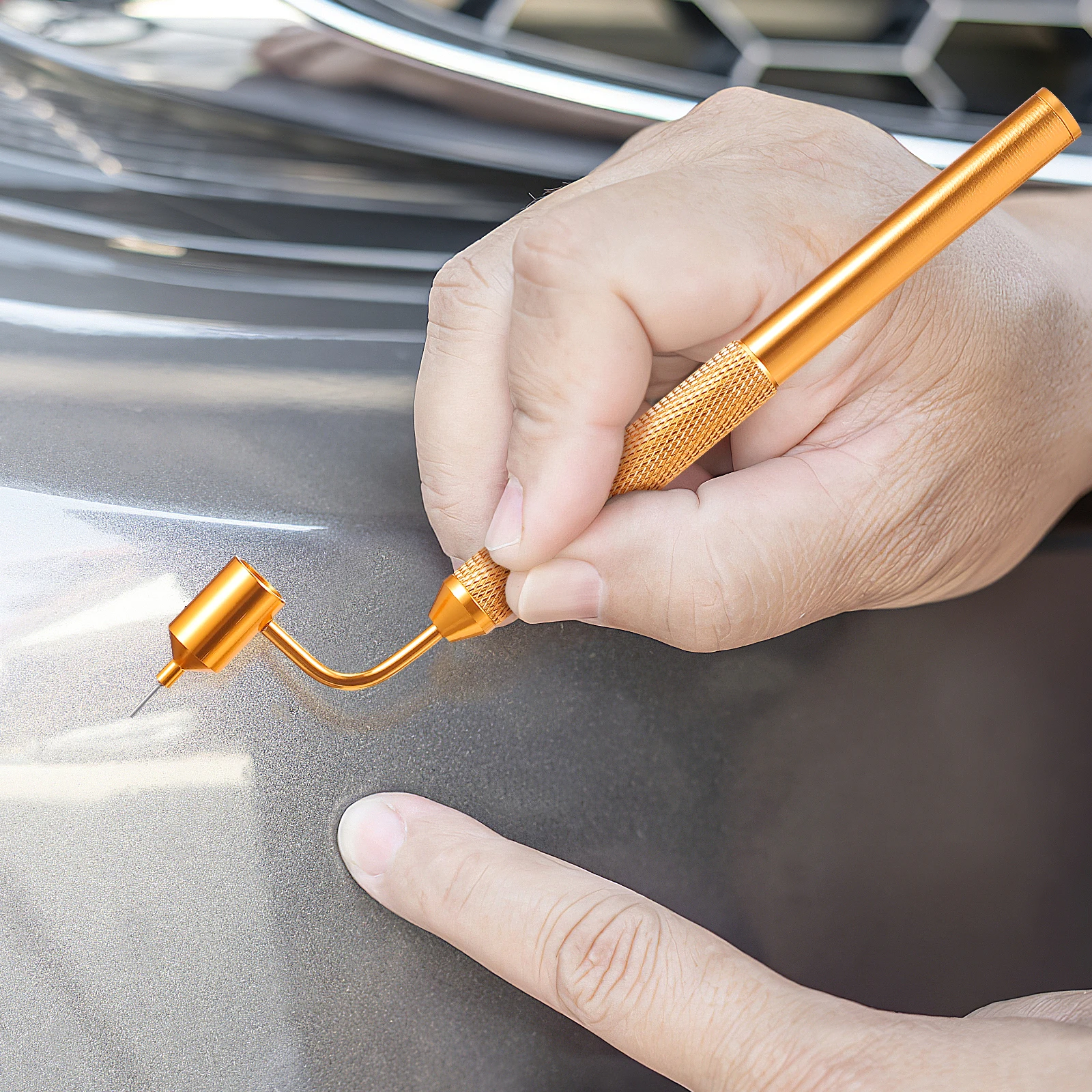 

Car Touch up Pen Black Spray Paint Metal Scratch Remover Fine Line Coat Fluid Writer Pens Plastic Liquid Masking Car Scratch