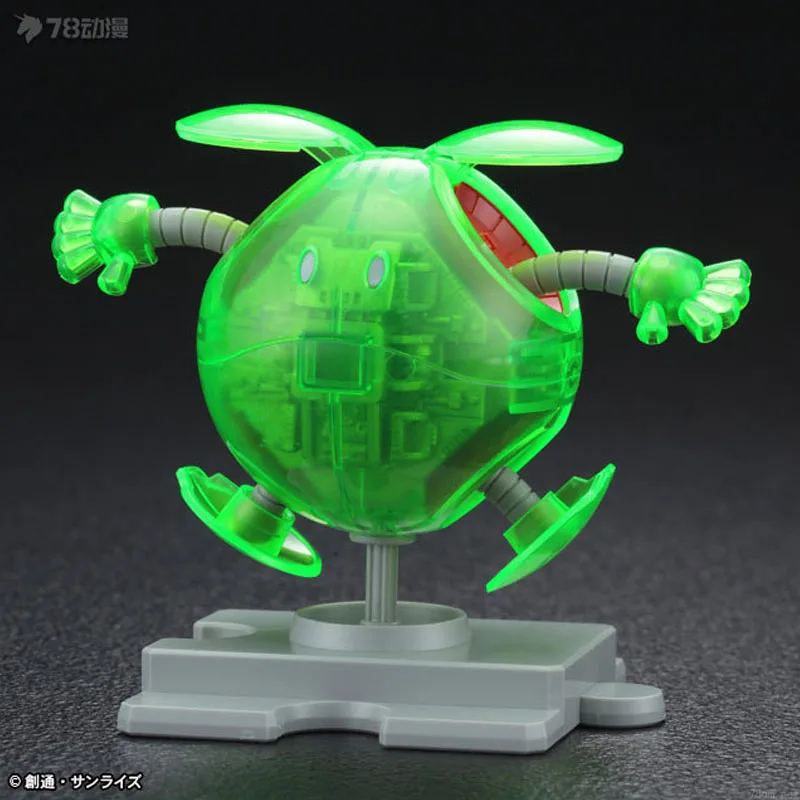 Bandai Echt Build HARO HAROPLA GROEN ORANJE ZWART [CLEAR COLOR] GUNDAM Anime Action Figure Assembly Model Speelgoed Gift Kinderen
