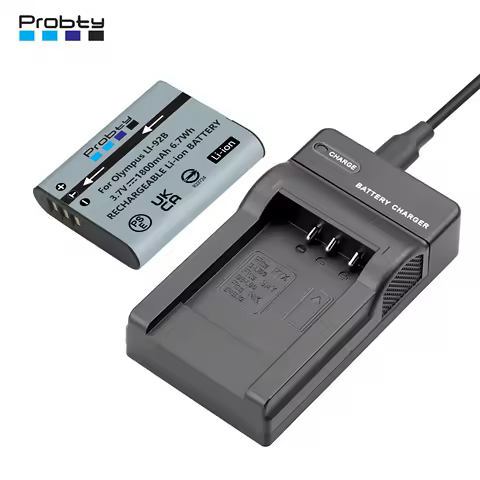 Li-90B Li-92B Battery and Charger for Olympus Li 90B Li92B Tough TG-4 TG-6 TG-5 TG-2 TG-1 IHS SH-1 SH-2 SH-60 SH-50 IHS, SP-100