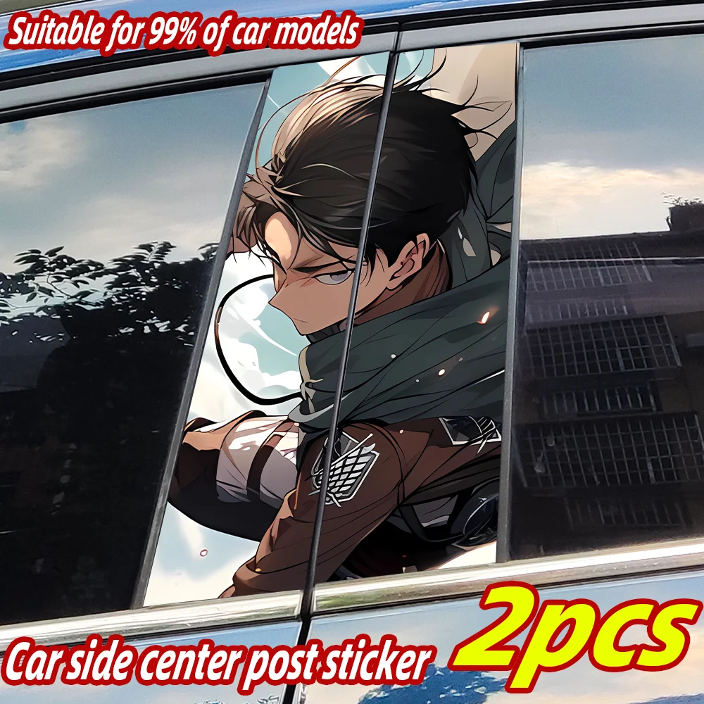 

Anime Captain Giant Car Stickers Auto B-pillar Car Center Column Decor Cover Scratches Waterproof Sunscreen Decals Accessories
