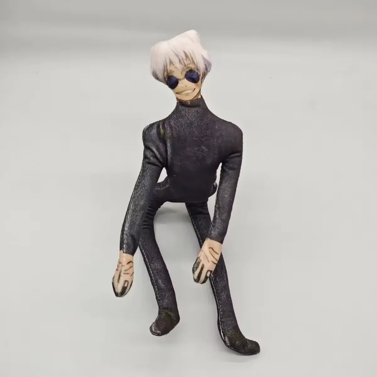 Jujutsu Kaisen Plush Doll Satoru Gojo Geto Suguru Itadori Yuji Doll Body Wire Skeleton Action Funny Toys Desktop Ornament Gift