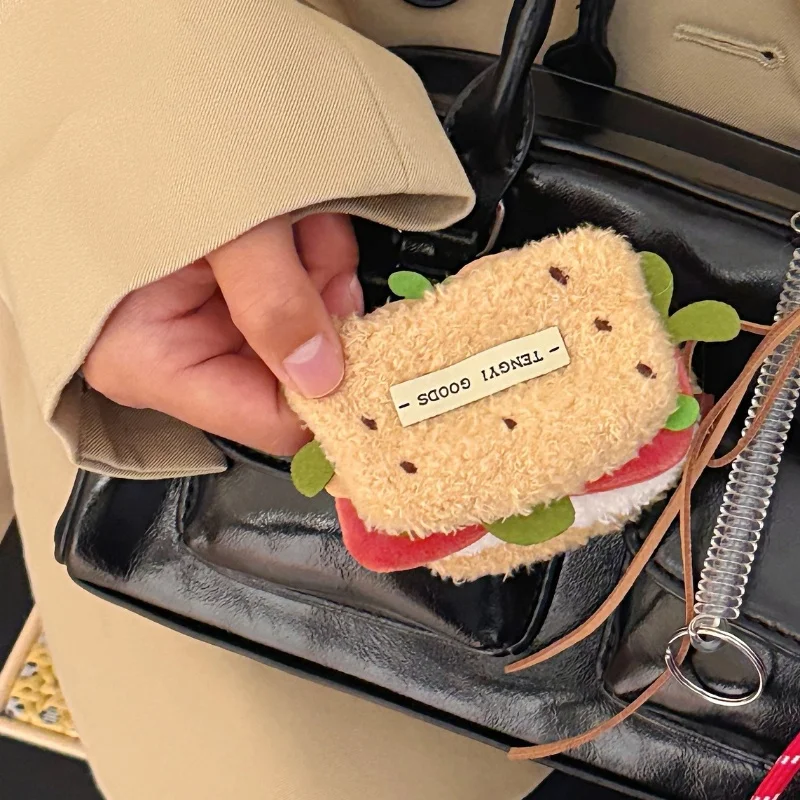 Desserts colorés jouets en peluche porte-clés sacs à dos pour filles gâteaux mignons pendentifs de crème glacée pendentifs de voiture de haute qualité cadeaux de vacances