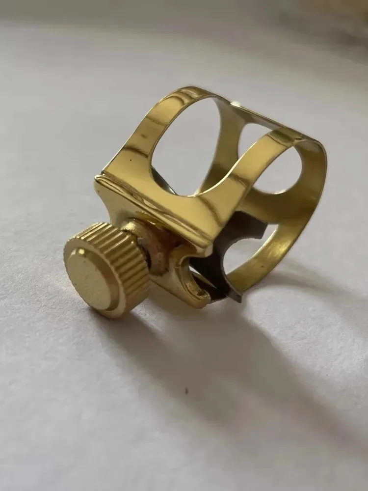 Clip de flauta de metal para saxofón para notas de rango medio y rango medio