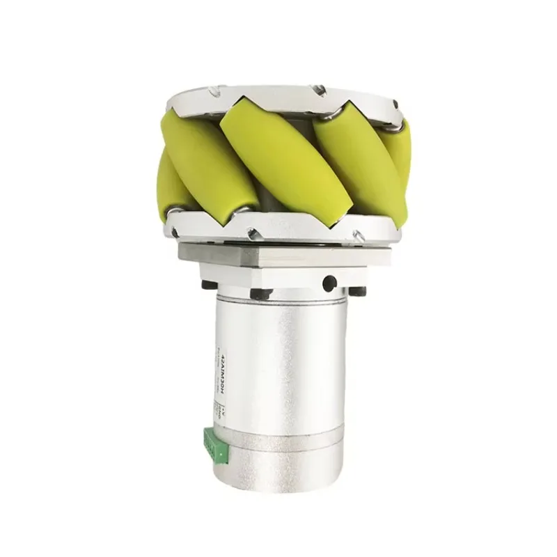 360 Degree Robot Parts Agv Mecanum Wheel With 24~36VDC Drive Motor For Agv Robot