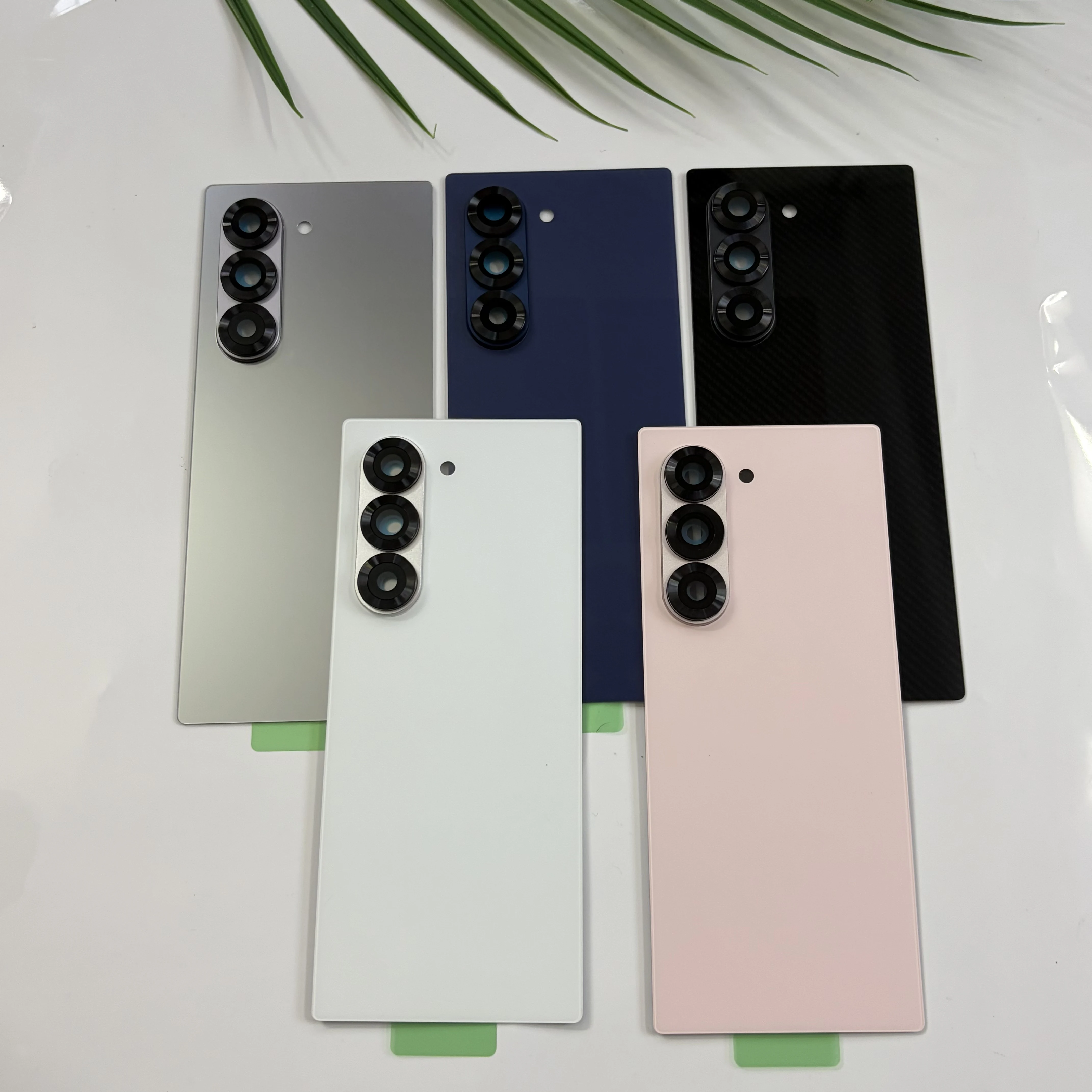 Rear Housing for Samsung Galaxy Z Fold 6 F956B F9560 Back Battery Cover Door Housing for Samsung Fold6 Battery Cover Replacement