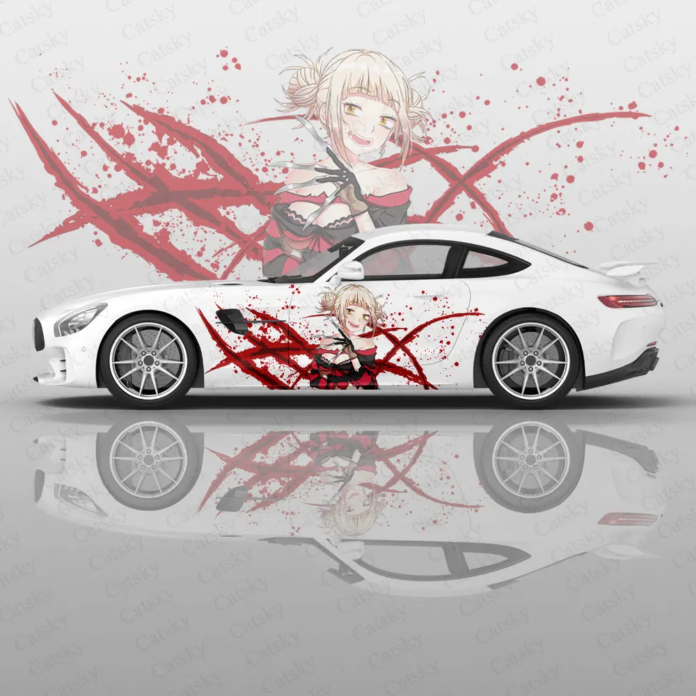 

Toga Himiko anime Car stickers ita car tuning racing vinyl decal wrap side graphics car door sticker side decal sticker