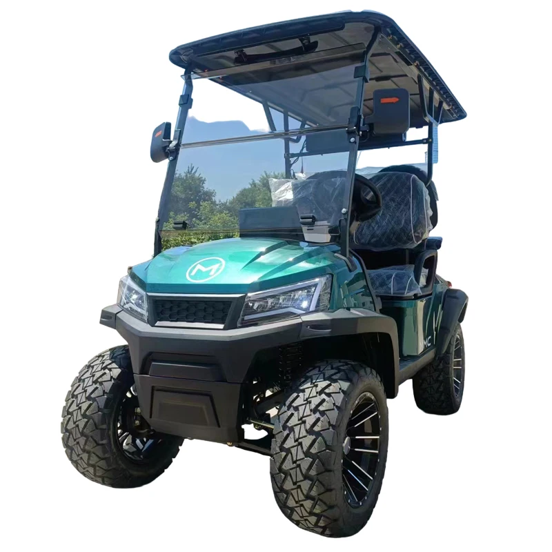 MMC Manufacturer CE Certificates Factory Price 2+2 4+2 Seaters 4-wheel Disc Brake  Golf car