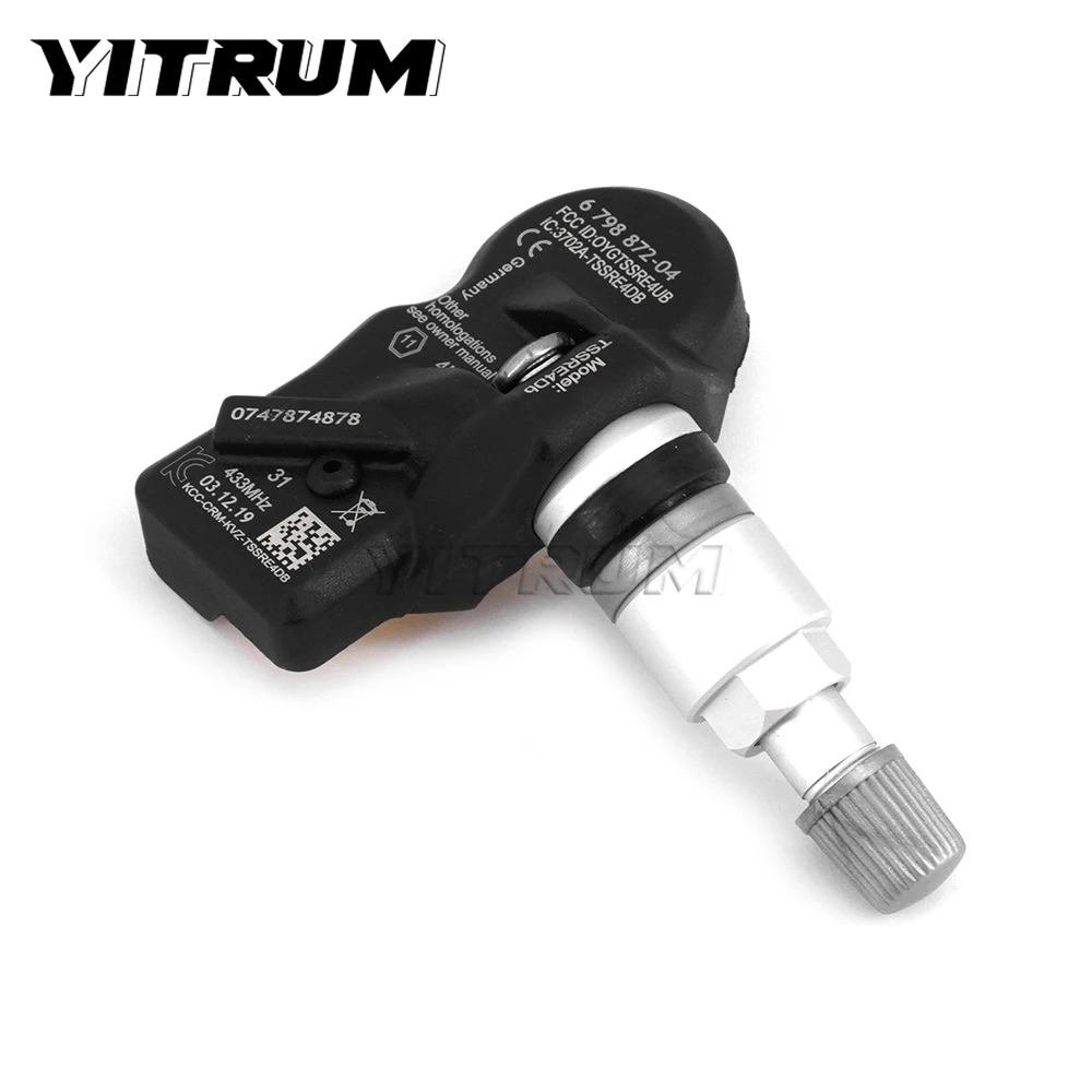 YITRUM RDE017 TPMS Tire Sensor For BMW 5 6 7 X1 X3 X4 Z4 Mini Countryman Rolls-Royce Wraith Dawn Ghost 6798872 36106874830