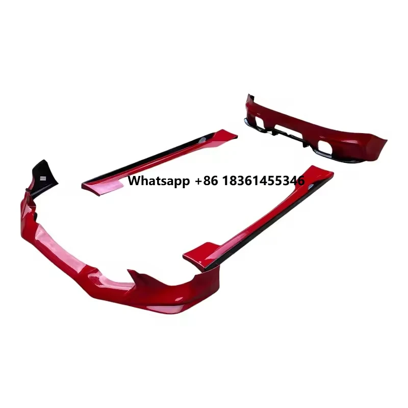 

For 2017-2019 BRZ Body Kit with Carbon Fiber Front Rear Spoiler Bumper Side Skirt New PP Material，After actual Test