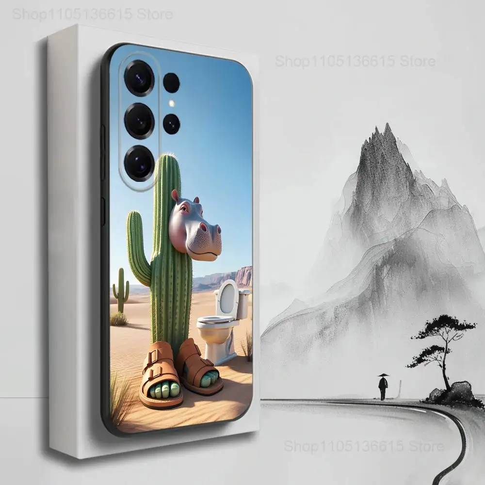 Strange B-Brainrot T-Tralalero telefoonhoesje voor Samsung S25, S24, S23, S22, S21, S20, S10, Ultra, Plus, Lite, FE, zachte siliconen zwarte cover