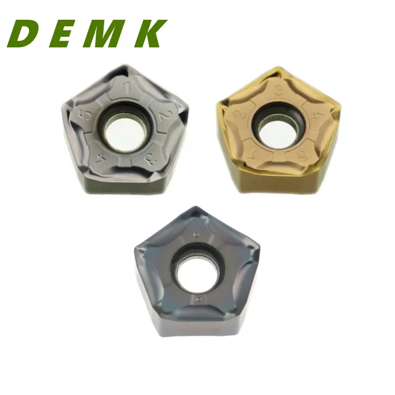 PNMU0905 High-speed CNC heavy-duty cutting double-sided 10 corners High-efficiency fast feed carbide insert for milling cutter