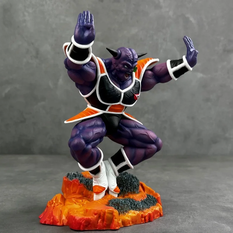 19 centimetri Nuovo Dragon Ball Anime Figura Ginyu Periferico PVC Modello Scena Statua Decorazione Del Desktop Ornamenti Regali Di Compleanno Per Bambini Giocattoli