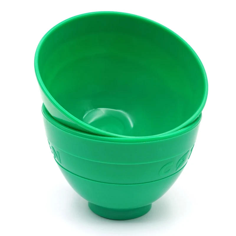 Green Rubber Mixing Bowl Medical Tool Health Care Machine Professional Dental Tool Thicken Dental Lab silicone Mixing Cup