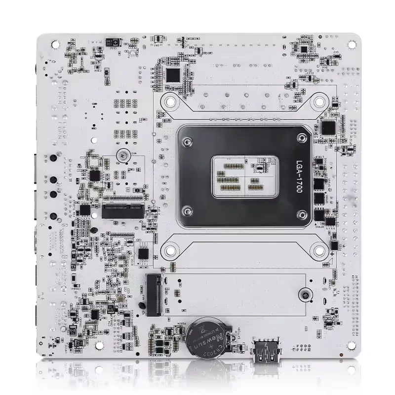 Scheda madre NAS Q670 Scheda madre firewall ITX Intel 12/13/14a generazione LGA1700 2 * DDR5 2 * 2.5G LAN 1 * PCIE5.0x16 Max 8 * SATA 6 * M.2 NVMe