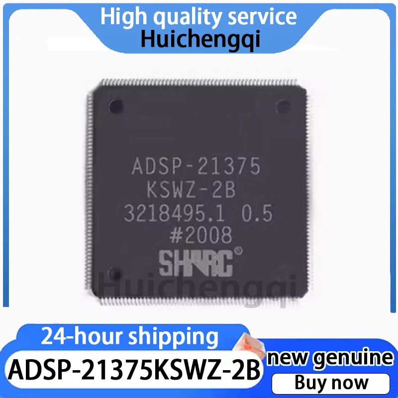 1PCS Original Genuine ADSP-21375KSWZ-2B Package LQFP-208 32-bit High-performance Floating-point SHARC Processor