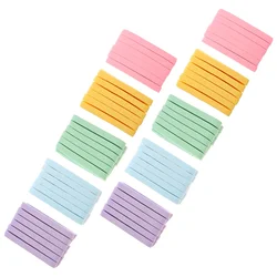 120pcds Facial Sponge Face Cleaning Pads Makeup Remover Washing Face Sponges Exfoliating Cleansing Spa Pads Clean Puff