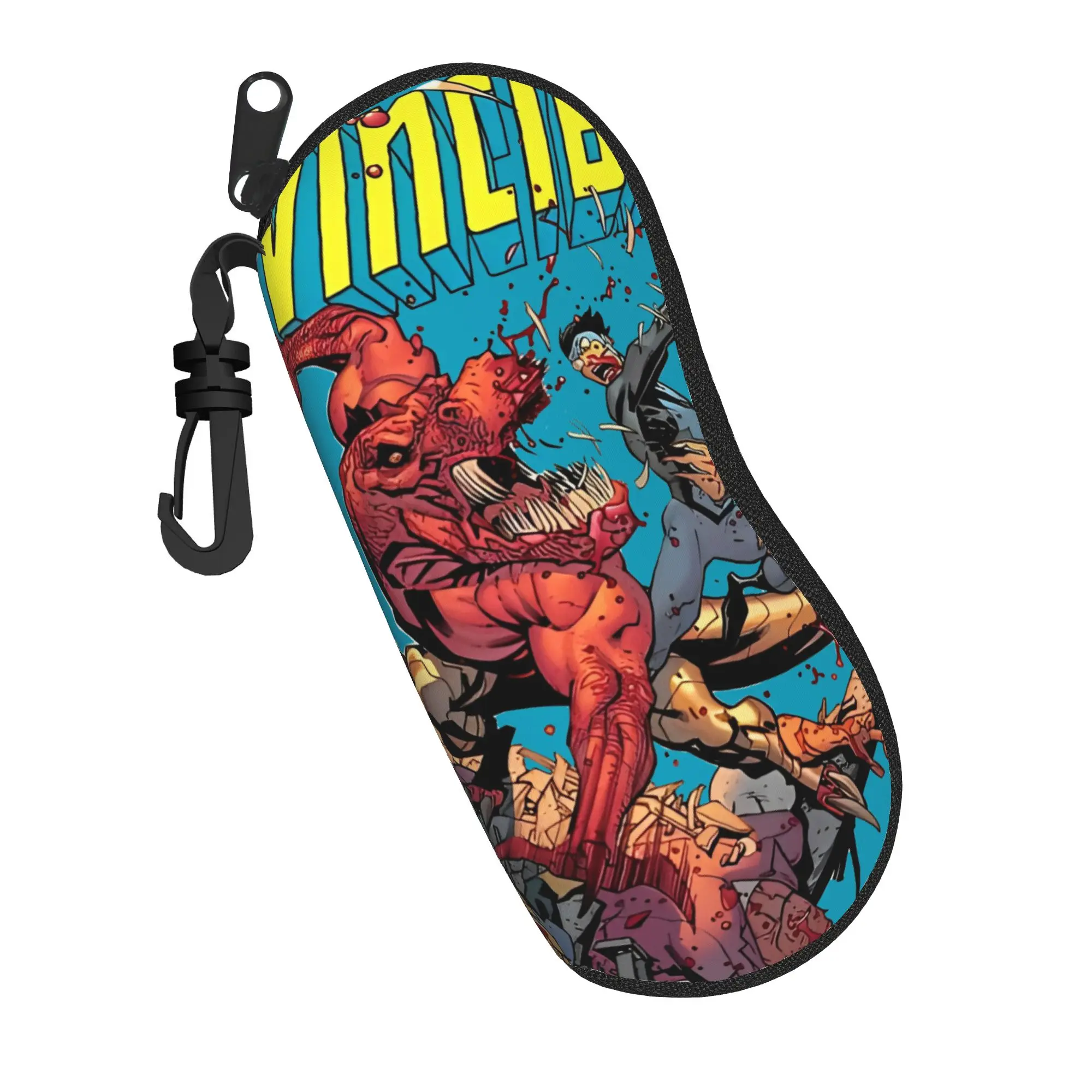 Invincible Vs Alien Glasses Case Unisex Waterproof Accessories  Eyewear Protector Eyewear Container