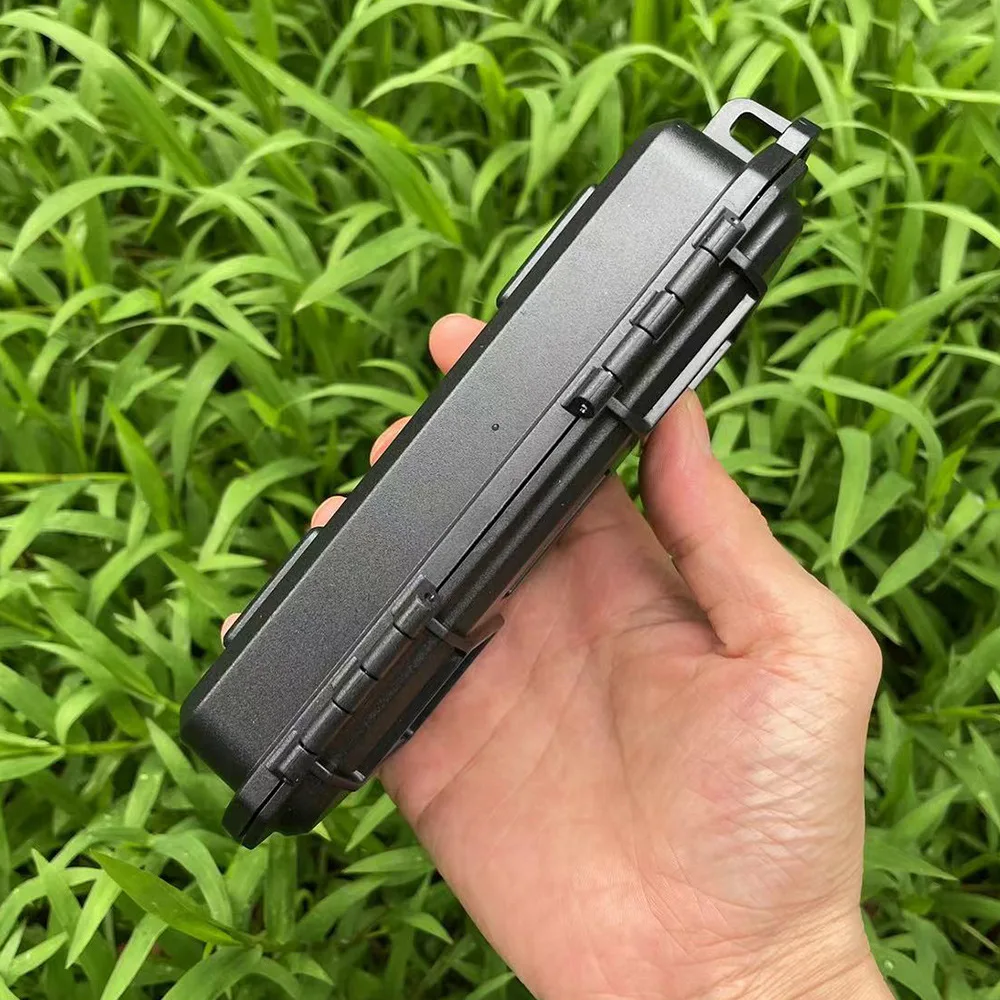 Waterproof Shockproof Box Phone Electronic Gadgets Airtight Outdoor Folding knife ABS Plastic Tool Dry Box Survival Diving Case