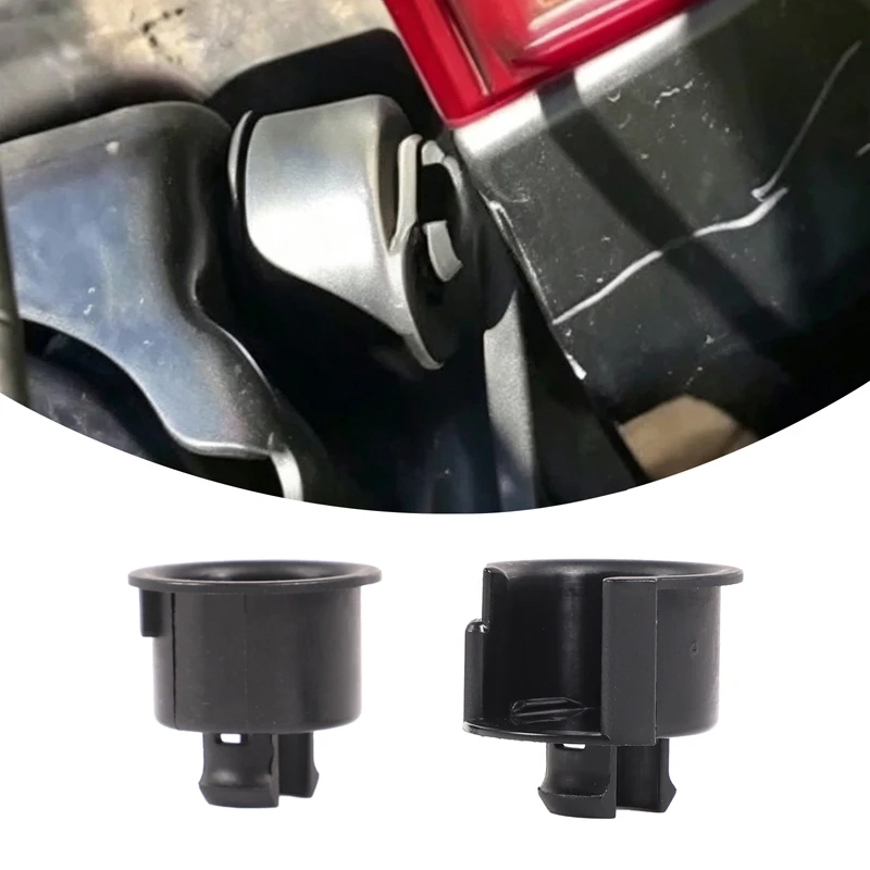 93478-ZP50A 93479-ZP5 Rear tailgate hinge bushing replacement parts ABS black 2pcs for Nissan Edge Man Frontier 2005-2018 models