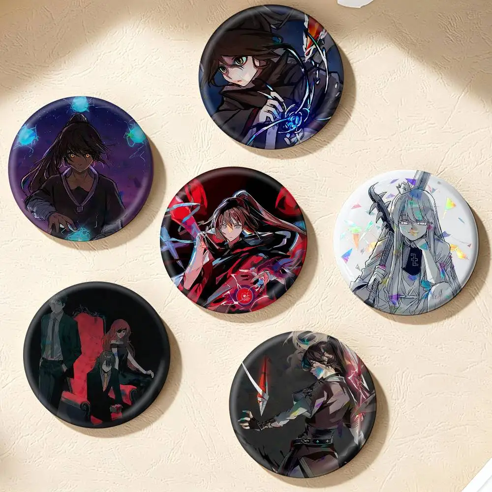 Tower Of God M-Manga KR 75mm 44mm 25mm Broche para Mochila, Sombrero, Accesorios, Juguetes, Insignia
