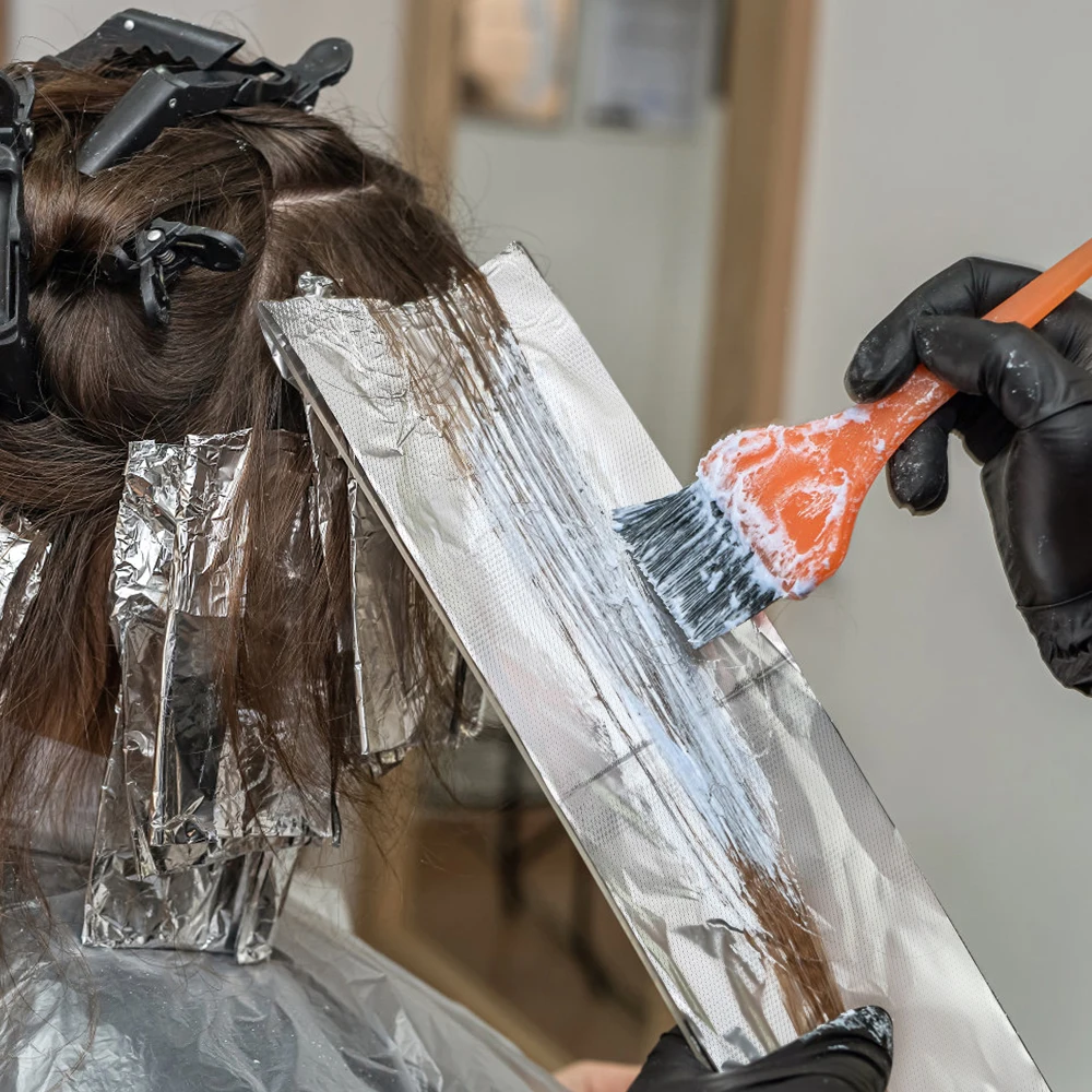 

300pcs Professional Heavy-Duty Aluminum Foil for Hair Coloring Highlights Bleaching Salon Barber Styling Tools