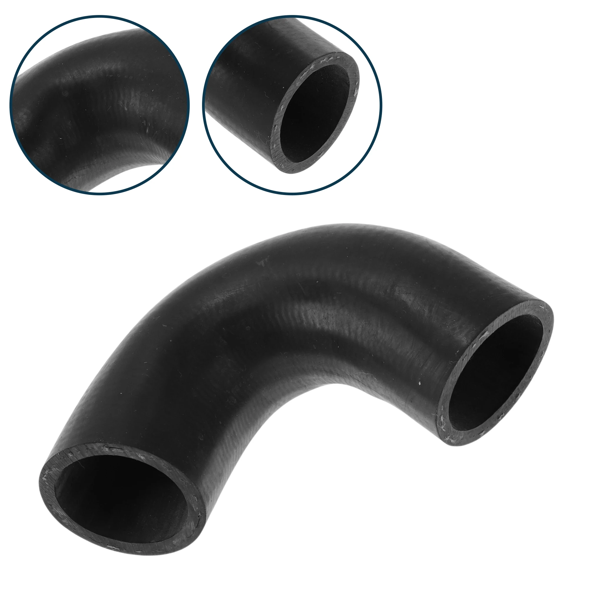 

UXCELL Radiator Hose Heater Hose Radiator Outlet Hose Pipe for BMW 528i 1979-1981 No.11531266459 Rubber Coolant Pipe Black 1 Pc