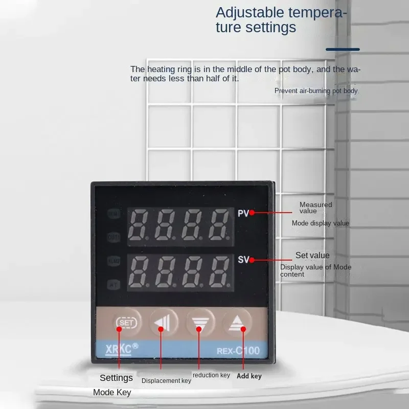 New Dental Portable Pressure Aggregator Injection Molding Pressure Cooker Boiling Glue Pressing Machine Can Put Boiling Tooth Bo