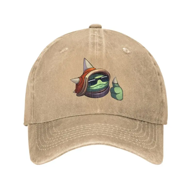 Custom League Battle Game Legends Rammus Ok Baseball Cap for Women Men Cotton Breathable Dad Hat Performance Snapback Caps