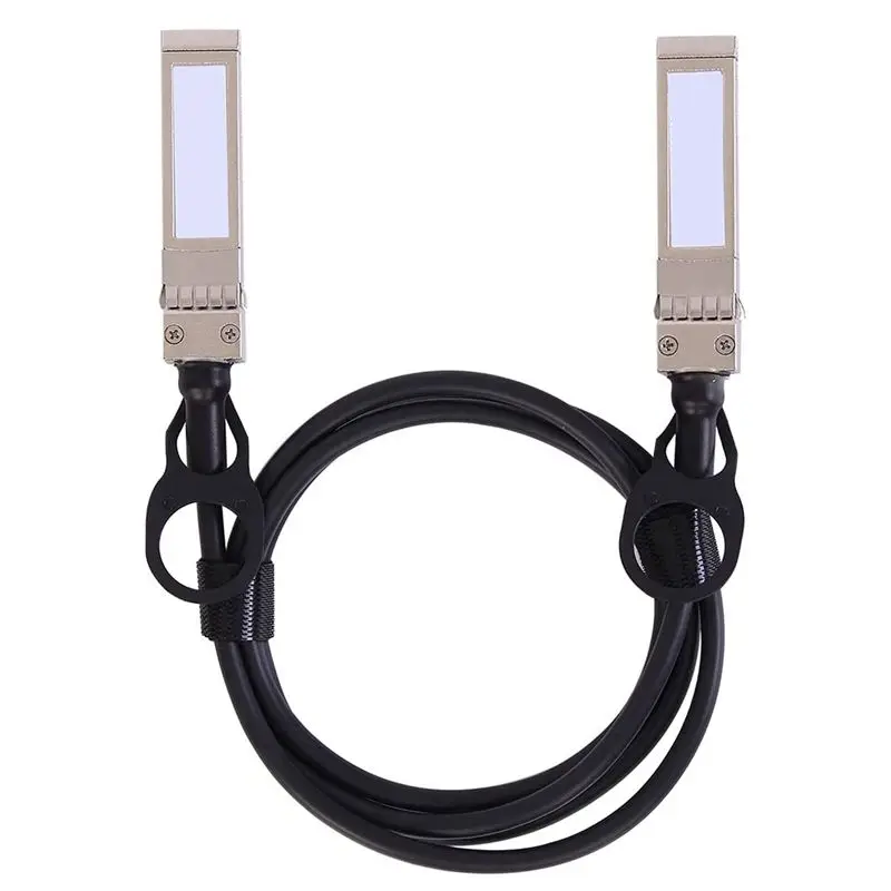Efficient 6X 10G SFP+ Twinax Cable, Direct Attach Copper(DAC) 10GBASE SFP Passive Cable For SFP-H10GB-CU1M,Ubiquiti,D-Link(1M)