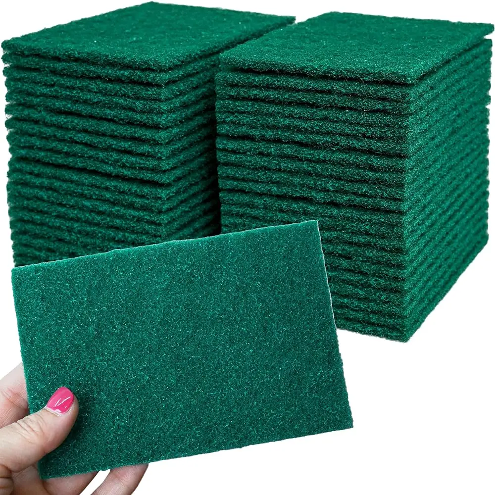 

Губки для уборки Kleen Handler Green Medium Duty – Средние кухонные губки для мытья посуды, губки для чистки ванной комнаты