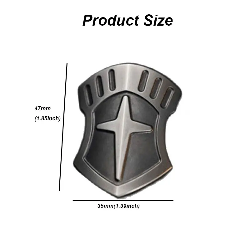 Cross Armor Shield Magnetic Fidget Slider Adults EDC Push Slider Anti Stress Hand Spinner Autism Anxiety ADD ADHD Stress Relief