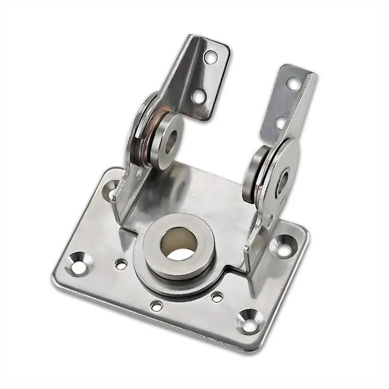 A96I-Dual Axes Adjustable Positioning Rotating Tilting Torque Hinge In 304 Stainless Steel For Industrial Use