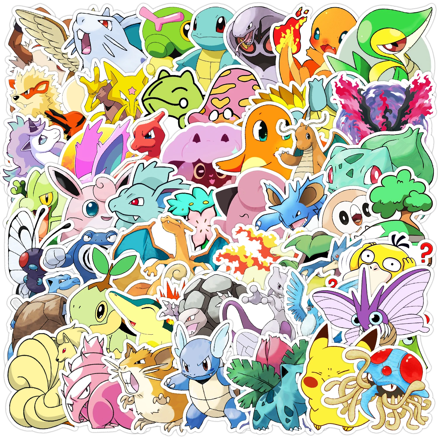 50PCS Anime Pokemon…