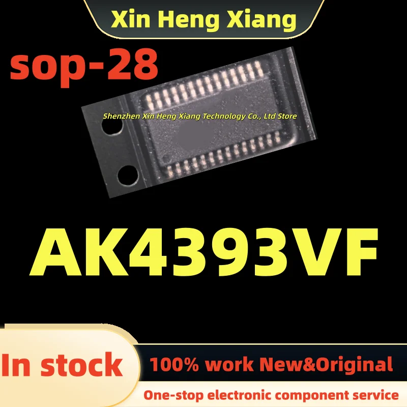 

(1pcs) 100%New AK4393VF AK4393VF-E2 sop-28