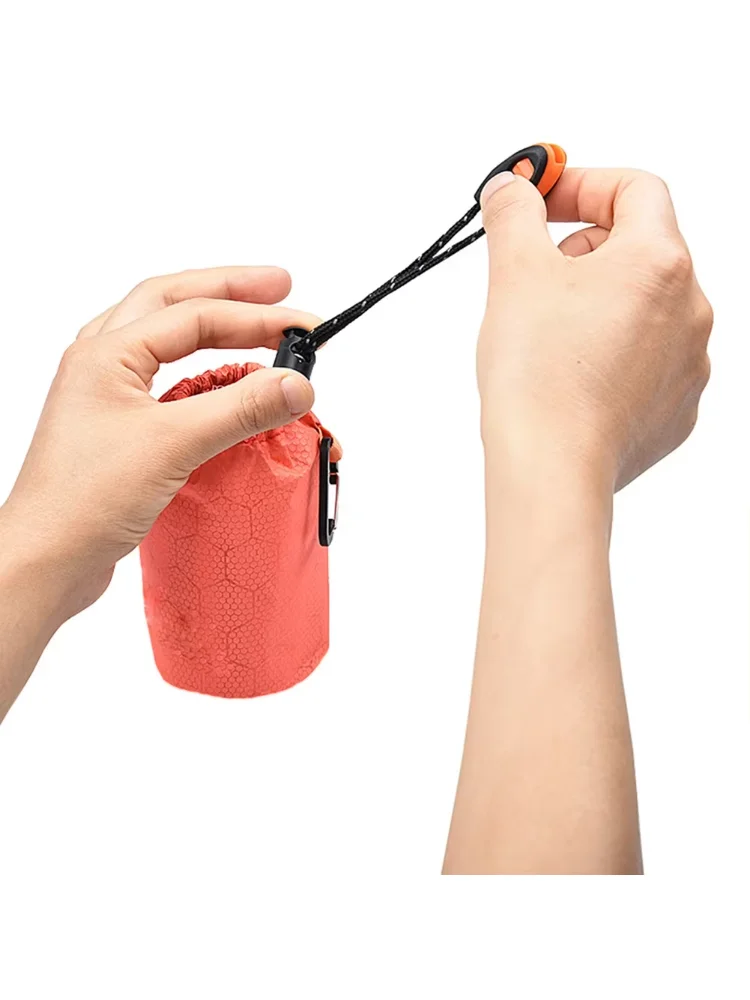 Survival Sleeping Bag Waterproof ThermalSack For Camping Hiking Outdoor Activities Travel Lightweight Compact  Bag