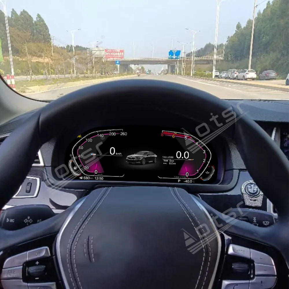 

12.3’’ Digital Cluster Odometer Screen For BMW5 F10 F11 2009-2016 LCD Multimedia Player Dashboard Speed Meter Car Accessories