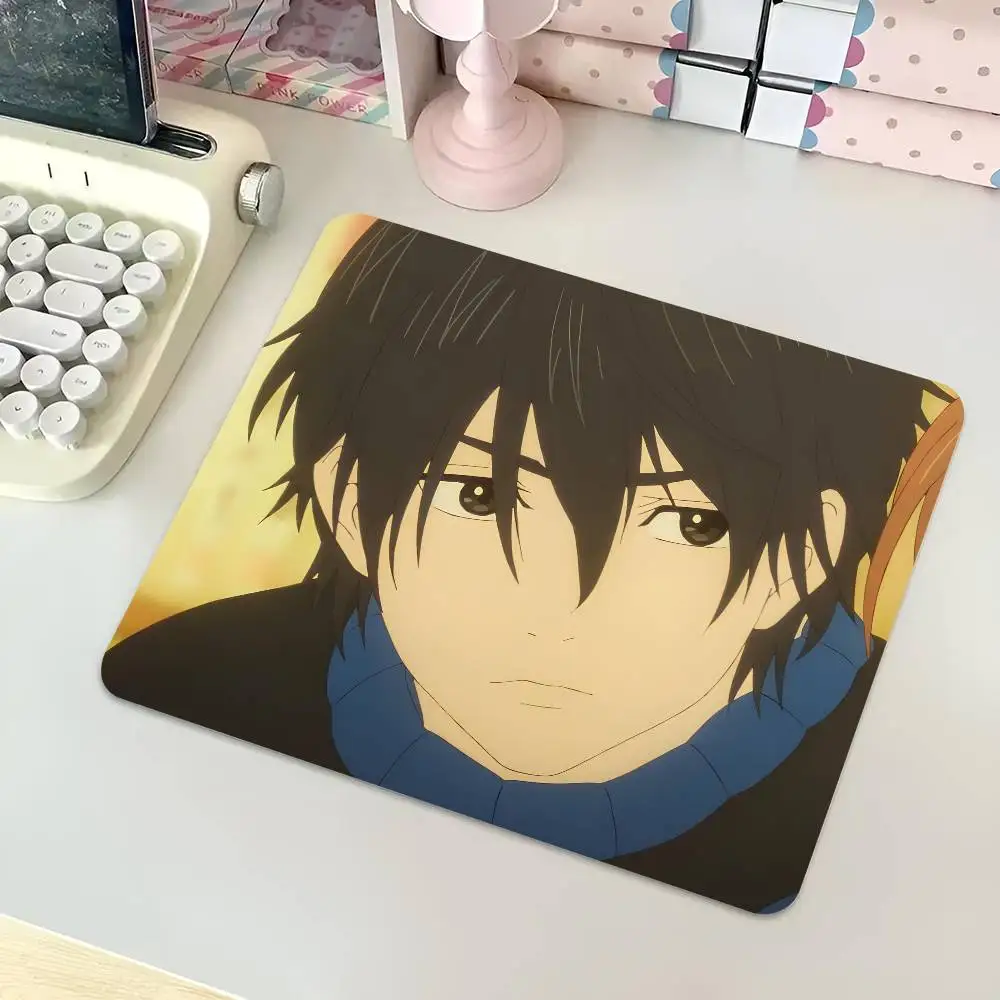 1pc Setsu Sawamura Anime Characters Small Mousepad Keyboard Pad Laptop Cushion Non-slip Deskpad