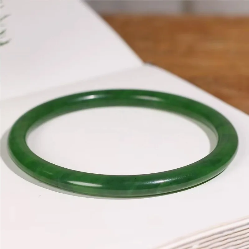 

Bracelet Yu Bracelet Women's Thin Round Bar Bracelet Spinach Green