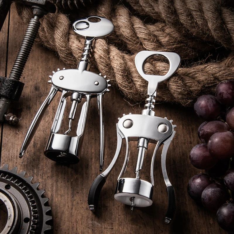 Zinc alloy red wine bottle opener household bottle driver creative wine multi-function bottle opener portable artifact