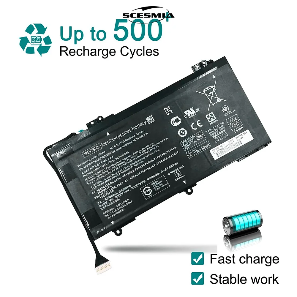 SE03XL 849568-421 849568-541 849908-850 Laptop Battery for HP Pavilion 14 14-AL000 14-AL125TX 14-AL136TX HSTNN-LB7G HSTNN-UB6Z