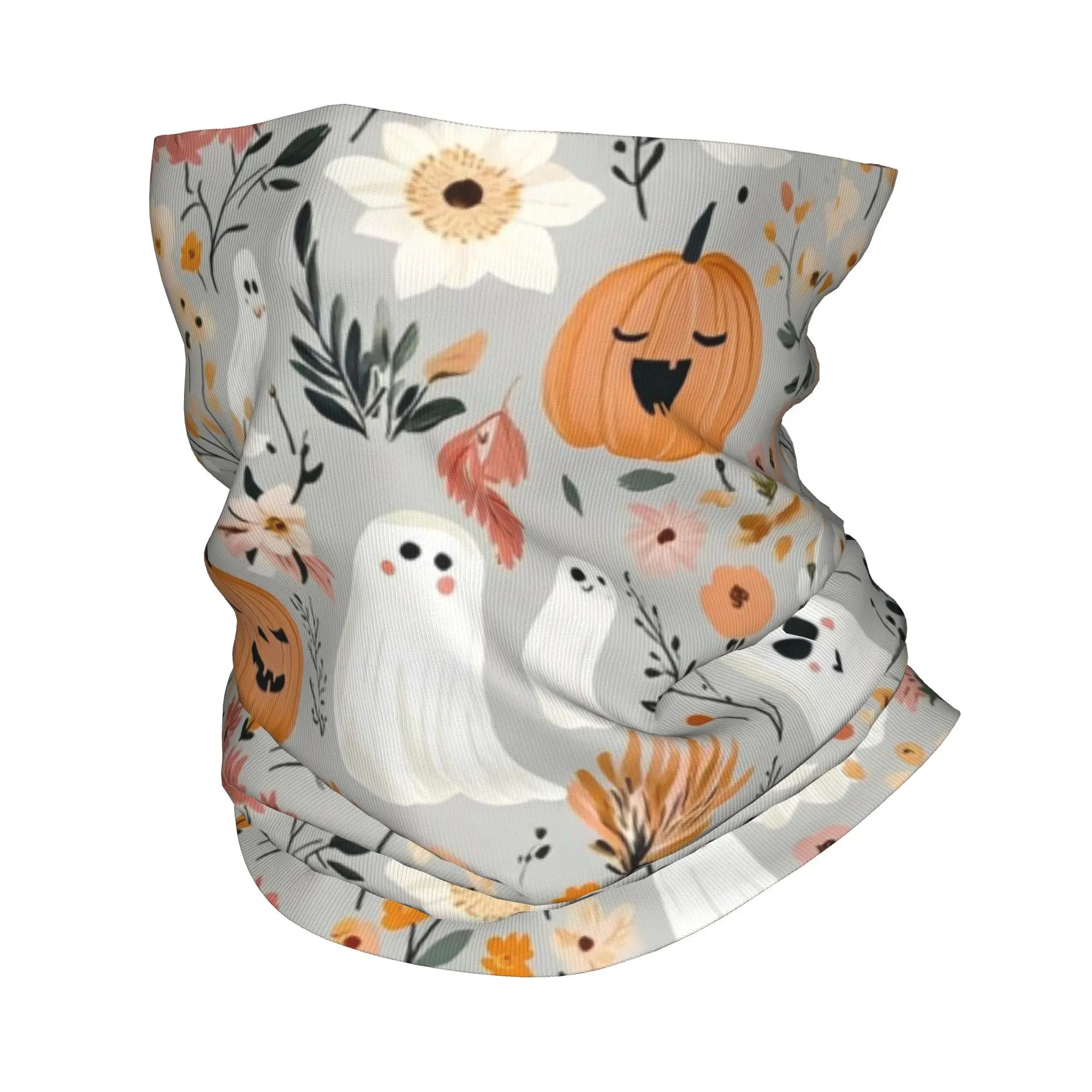 

Хэллоуин Призраки Фордальная бандана на шею с принтом Тыква Маска Шарф Теплая Балаклава Велоспорт для мужчин Женщин Взрослых Дышащая