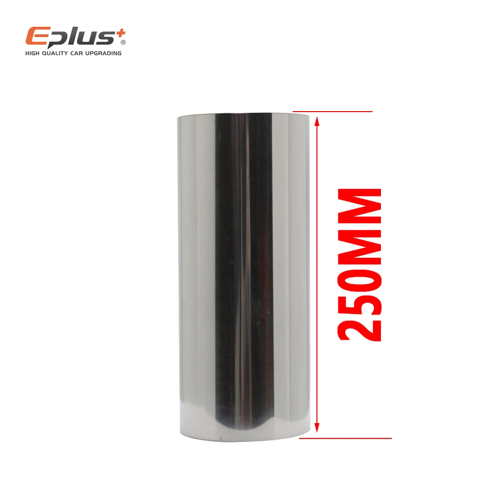 

Универсальная труба из нержавеющей стали 304, длина 250 мм, прямая, различные металлические удлинители для труб, выхлопная труба автомобиля, сварочные материалы