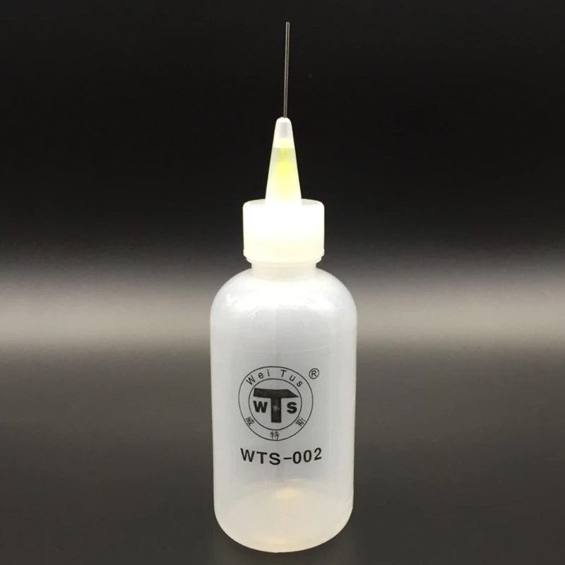 바늘 팁 접착제 병 100ml 플라스틱 Dropper 병 플라스틱 손 병 클리너 DIY 수리 병 빈 병 작은 Dropship