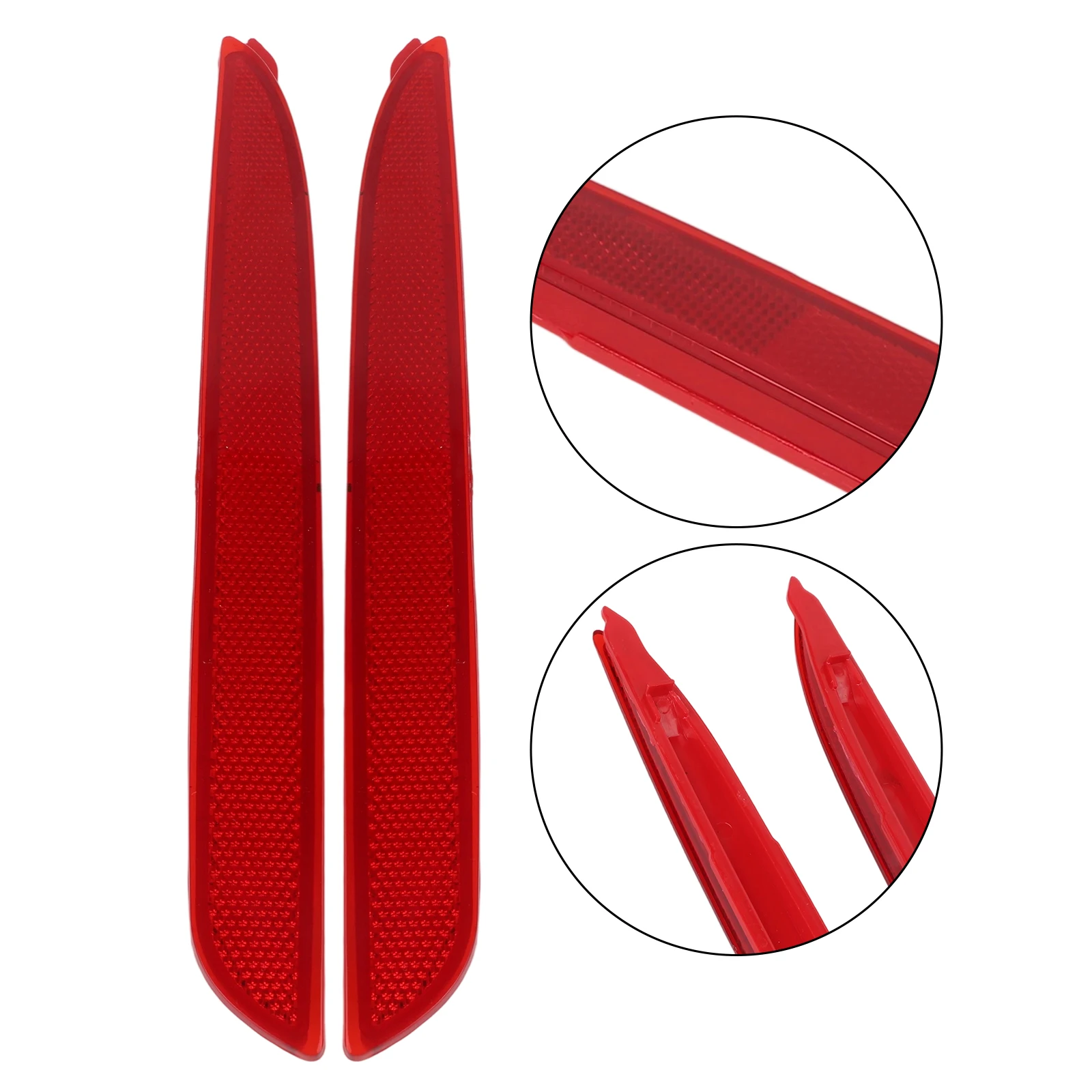 

Rear Bumper Reflector BFF4-51-5L0AF right BFF4-51-5M0AF left For Mazda 3 2008-2012 ABS Rear Bumper Reflector Reflex Lights Lamps