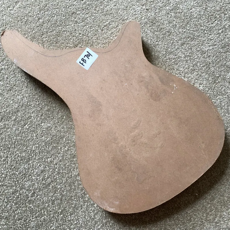 FB701 Raw Materials of Solid Mahogany Wood Sample Order of Electric Bass Body DIY Replace Parts Unfinished