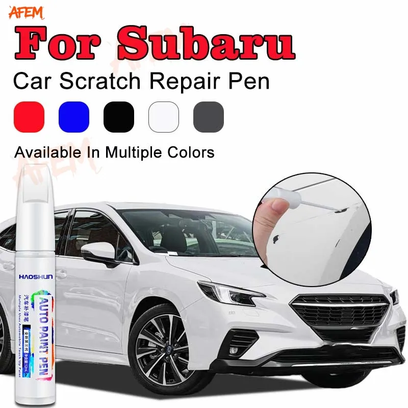 For Subaru Forester 1997-2025 SG SH SJ SK Paint Repair Pen Touch Up Scratch Remover DIY Auto Accessories Black White Red Blue
