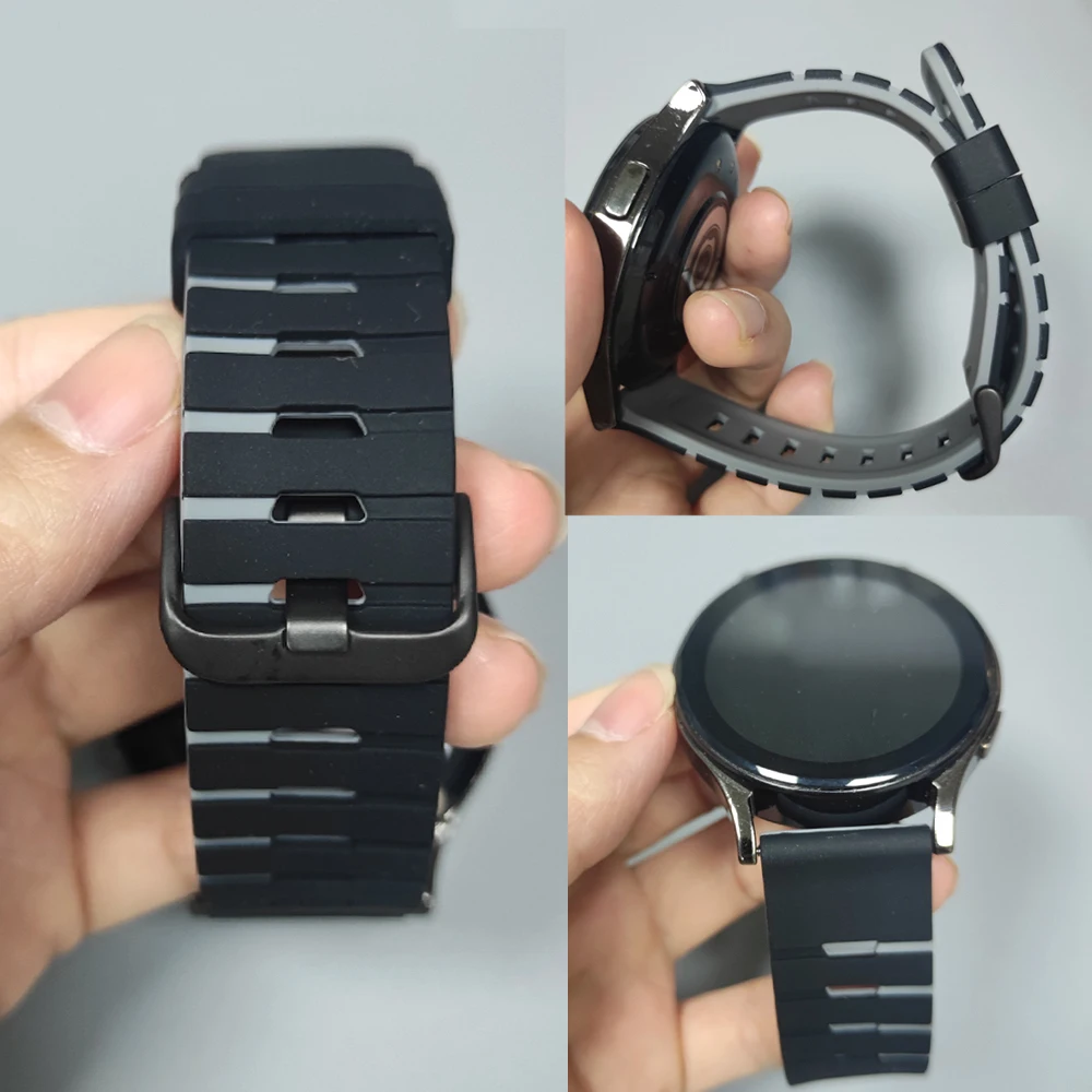 Bracelet en Silicone de 22mm pour Garmin Venu 4 3 45mm, pourerunner 570 47mm 265 255, Bracelet musical pour Huawei GT 6/5 Pro GT6, ceinture de 46mm