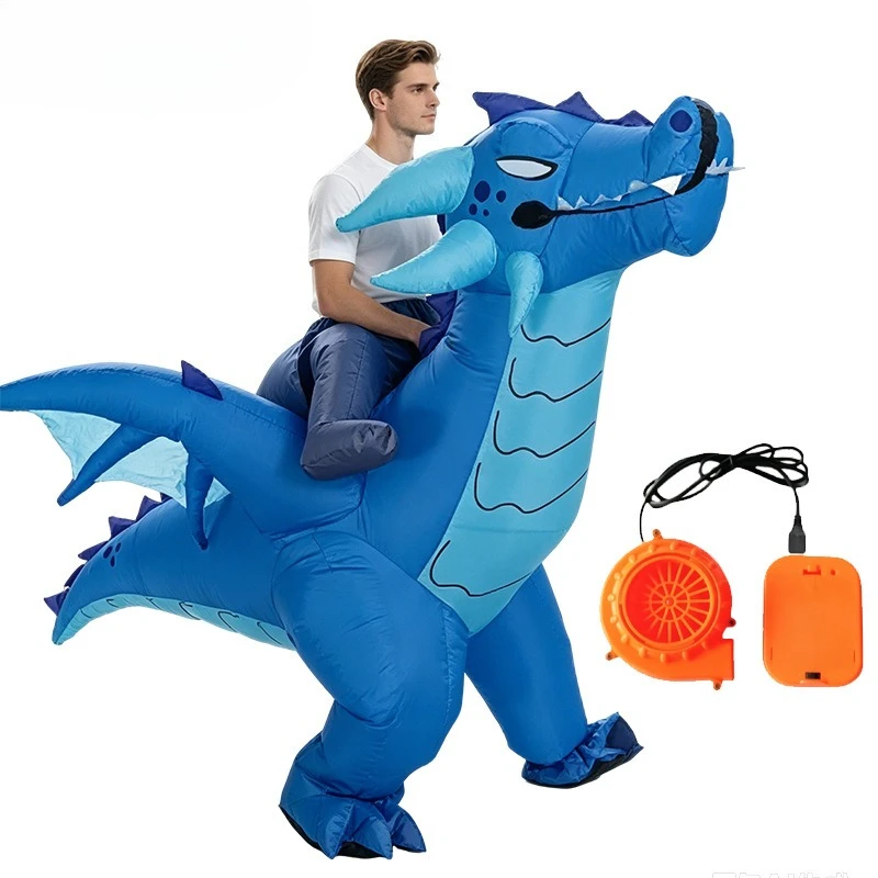 riding-blue-dinosaur-inflatable-costumes-cartoon-animal-blow-up-clothes-halloween-party-cosplay-costume-performance-props