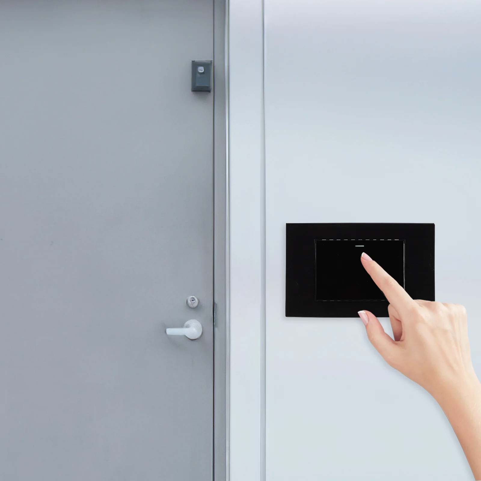 

Single Control Wall Switch Panel Soft Color Durable Pc Easy Clean Practical Home Light Switch Panel Light Switches